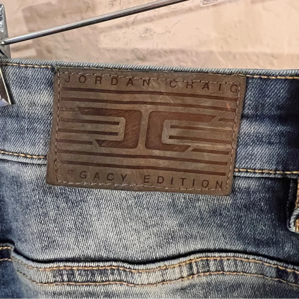Jordan Craig Legacy Aaron Distressed Jeans 30x32 Hurricane Wash